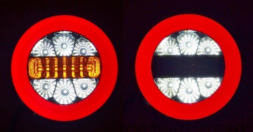 12v led rond - led, arrière