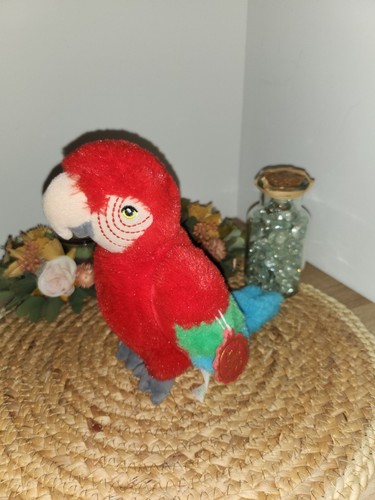 Perroquet peluche eco - perroquet,