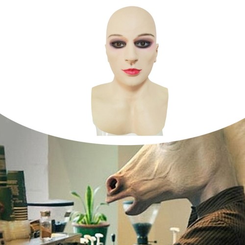 Masque cosplay latex - en,
