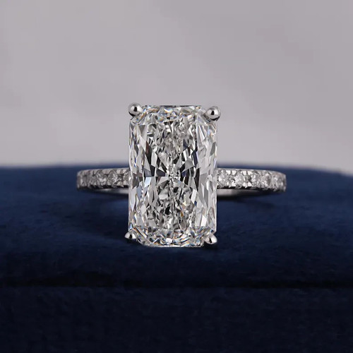 20ct radiant real moissanite - real,