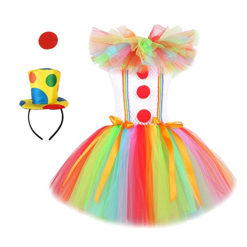 Enfant fille clown - enfant, costume