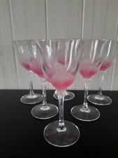 Cristal d'Arques  de 6 verres a eau modèle florence