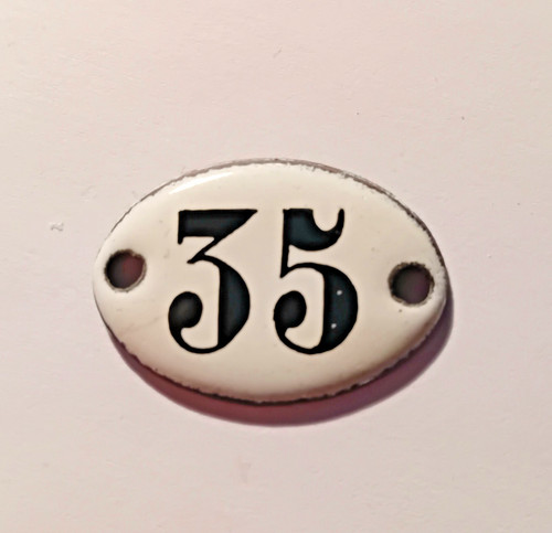 Ancienne petite plaque - ancienne,