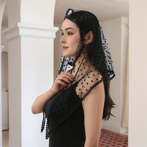 Foulard bordure dentelle - , tenue