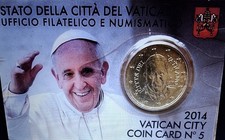 Vatican 50 cent 2014 pape François