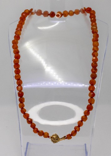 Collier cornaline avec - en,