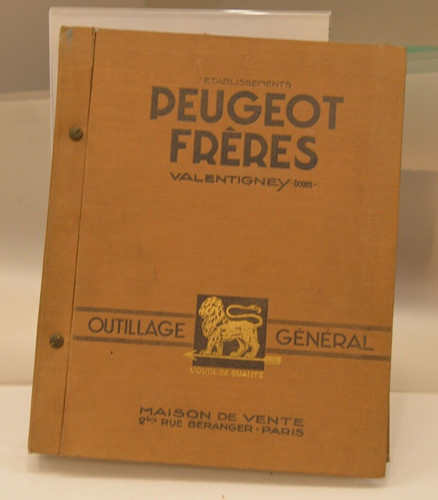 Peugeot frères catalogue - peugeot,