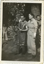 PHOTO ANCIENNE - VINTAGE SNAPSHOT - MILITAIRE MÉDECIN INFIRMIER - MILITARY NURSE