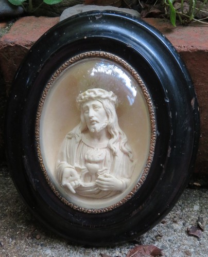 Reliquaire ancien coeur sacré - reliquaire,