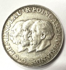 Pièce Essai 20 Francs 1929 France Clémenceau Argent REF85374