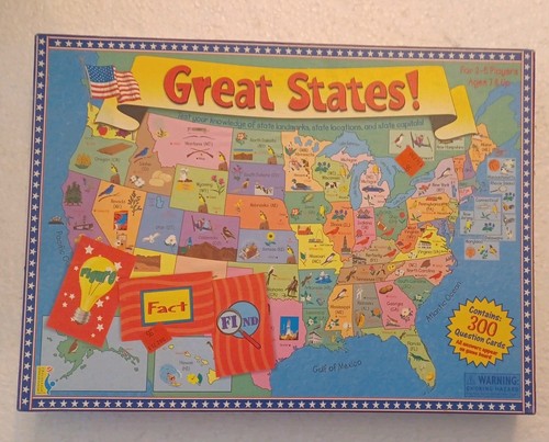 Great states board game - great,