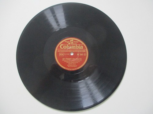 Disque 78t edith piaf - ,
