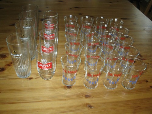 Verres bistrot vintage - bistrot,