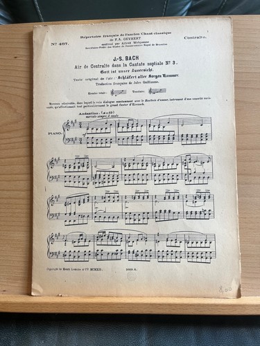 Bach air contralto - bach,