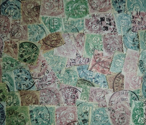 Vrac timbres france - france, type