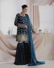 Ensemble Sharara Turquoise