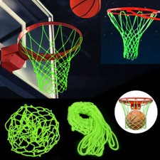 Filet De Basket Nylon Ball Basketball Net Mesh Durable Brille dans l'obscurité