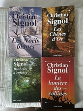 4 livres Christian Signol