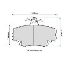 Ferodo DS2500 Front Brake Pads