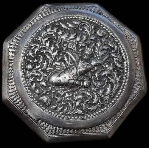Poudrier argent 62 grammes - en,