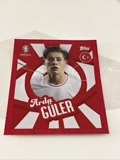 Arda Guler - Topps Foil Sticker - TUR PTW - Türkiye - Euro 2024 -  Suisse