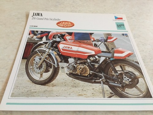 Carte moto jawa 250 - grand, prix