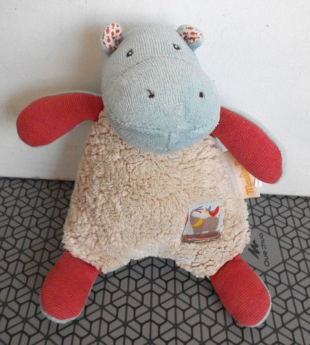 Doudou hippopotame peluche - doudou,