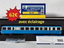 PROMO REE MODELES VB-447 Remorque Autorail Decauville XRABD8274 SNCF HO #70