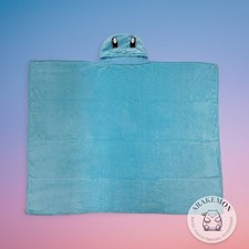 Couverture a capuche/ plaid doux pokemon  carapuce  120x150 cm enfant