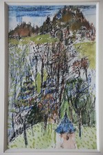 Guy BARDONE - Aquarelle dessin