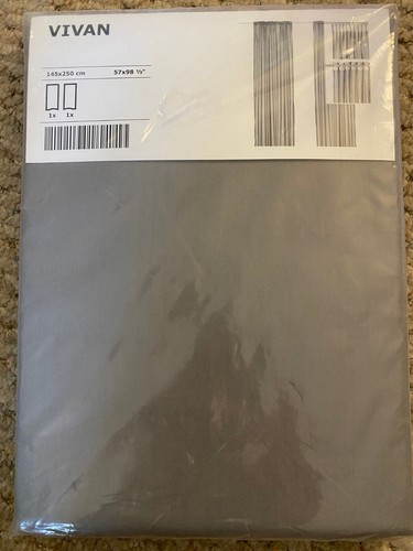 New ikea vivan gray curtains - vivan,