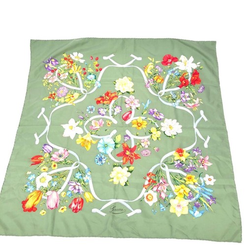 écharpe soie gucci - gucci, flora