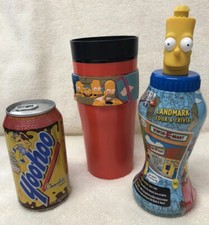 Rare Simpson Drink Containers