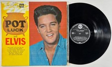 ★ ELVIS PRESLEY ★ POT LUCK ★ LP 33 TOURS RPM RCA 430.390 S ★ FRANCE 1962 BIEM