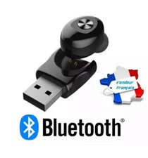 Kit main libre oreillette Ecouteurs  bluetooth USB Sport Universel