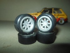 rare lot 4 roues éch 1/24 pour Renault R5 kit alpine miniature rallye wrc turbo