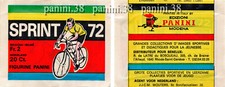 Pochette NEUVE "SPRINT 72" Panini 1972