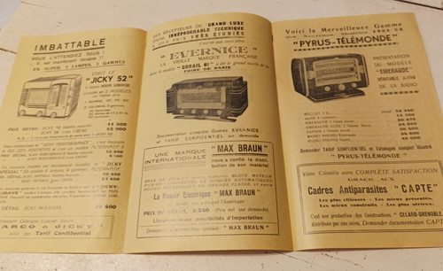 1951 ancienne publicite