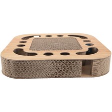  Griffoir Carton Pour Chat Joue Chats Jouet Avec Cloche Interactif De