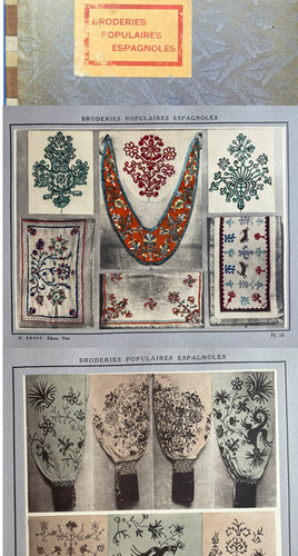 Rare portefolio broderies - portefolio,