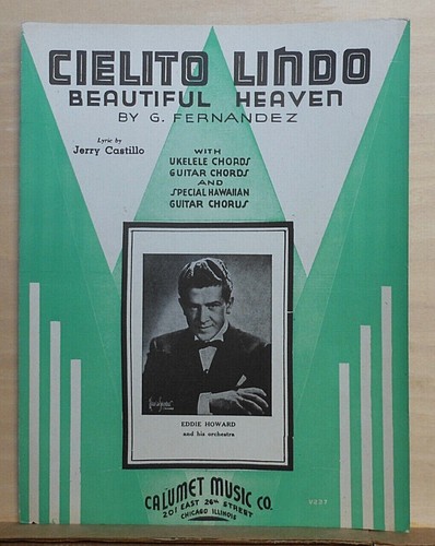Cielito lindo 1935 sheet - cielito,