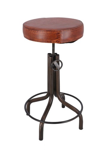 Tabouret style industriel - tabouret,