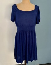 comptoir des cotonniers Taille 40 Fr  Petite Robe Bleu Mélange
