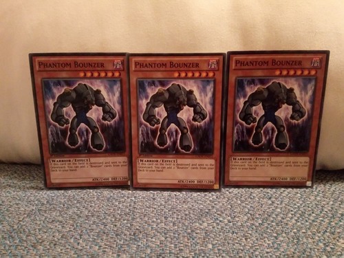 Yugioh phantom bounzer - 3x,