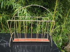 PORTE REVUES FILAIRE EN MÉTAL ANNÉES 60