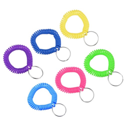22mm spirale porte clés - spirale, 12