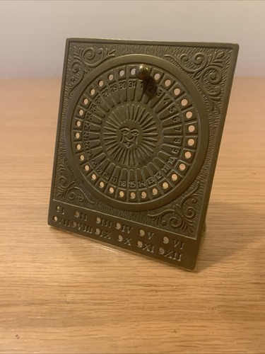 Calendrier perpétuel ancien - calendrier,