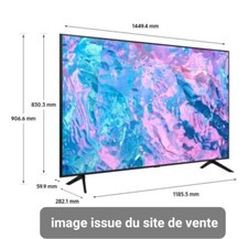 A SAISIR ! TV SAMSUNG-Crystal-75CU7175U-189-cm-4K-UHD-Smart-TV-2023-Noir- 2023
