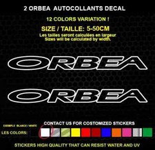 2 ORBEA  autocollant