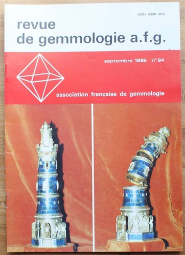 019182 revue de gemmologie - -,